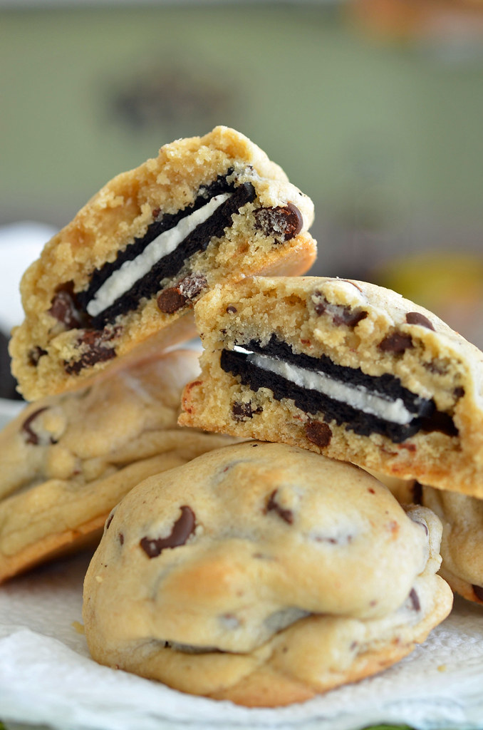 Oreo Stuffed Chocolate Chip Cookies Nikki G Flickr