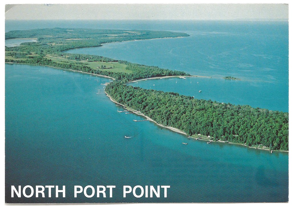 Northport MI Great Leelanau Aerial View at Northport Point… Flickr