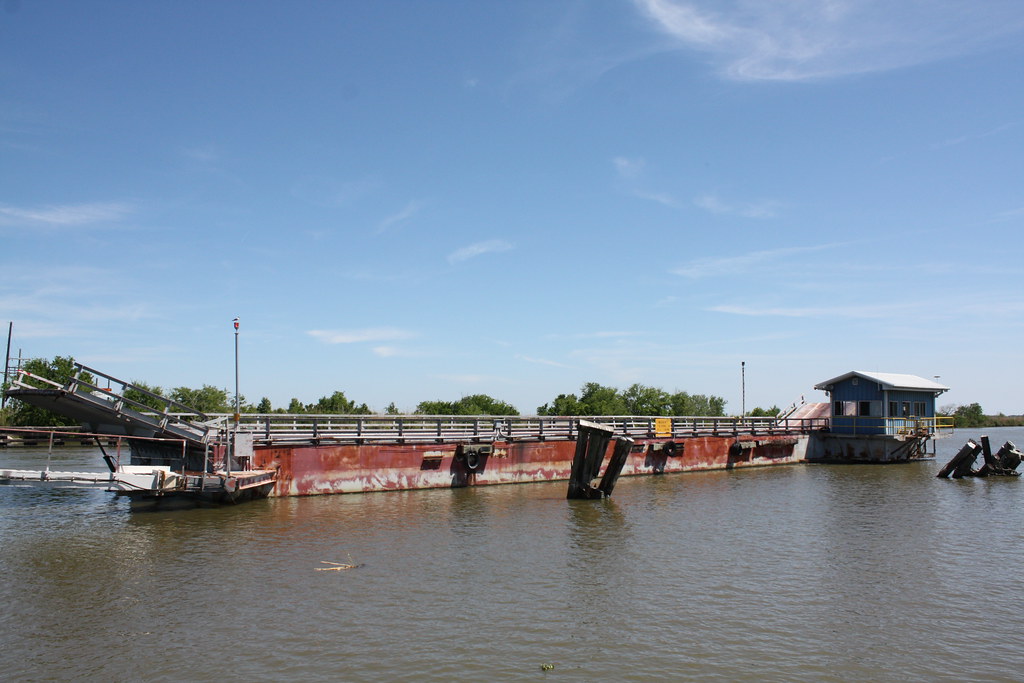Dulac Pontoon Bridge (Terrebonne Parish, Louisiana) Flickr