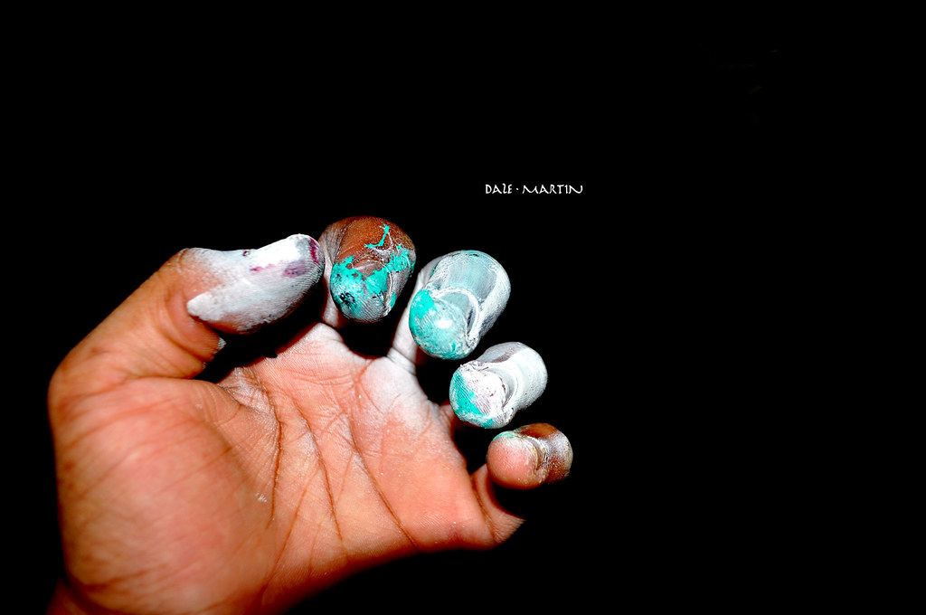 Spray Paint Fingers Dale Martin Flickr