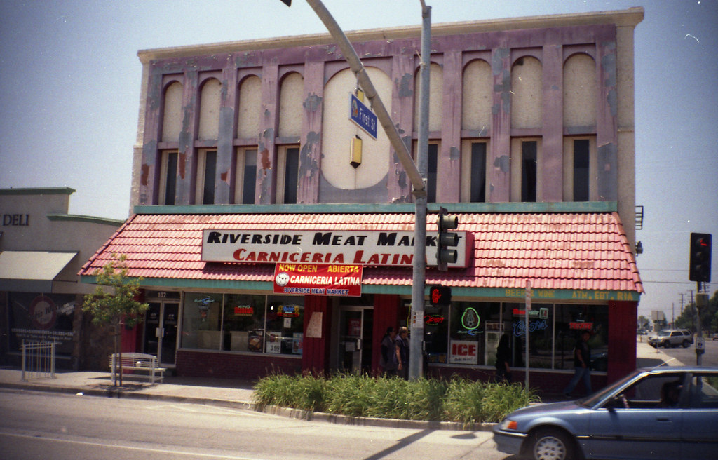 Riverside Meat Market Downtown Rialto, CA. QsySue Flickr