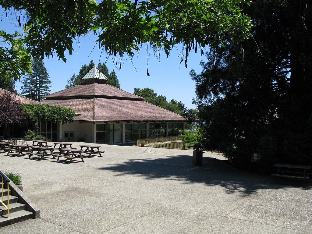 Cowell College dining hall. chuck b. Flickr