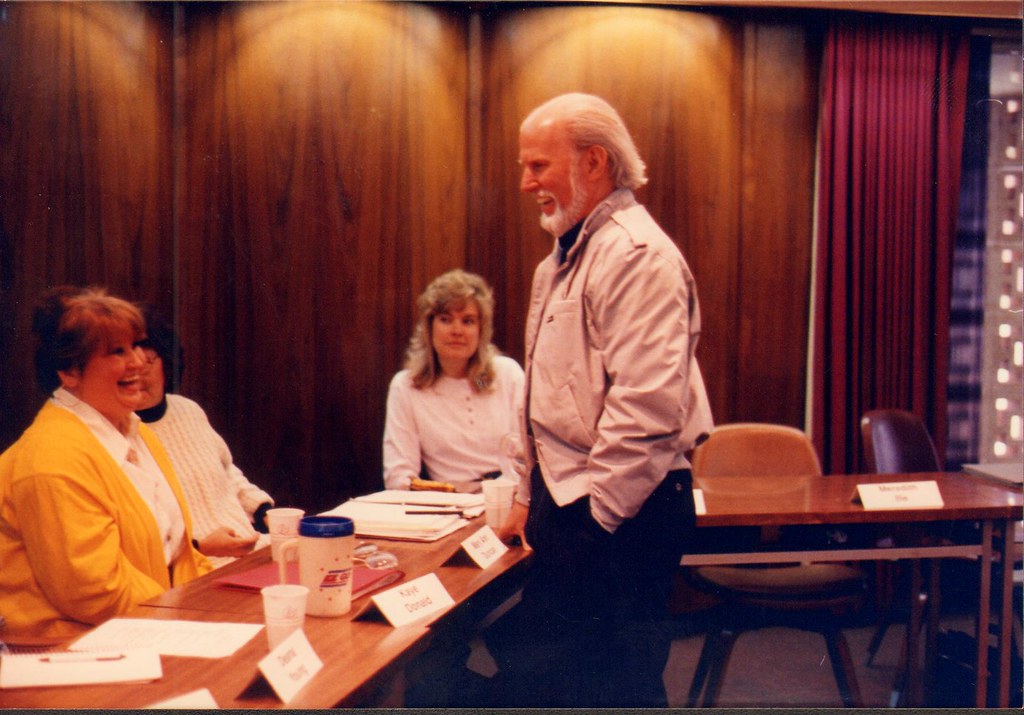 01580 Tom Boyd (standing); 1994 OU College of Professional and