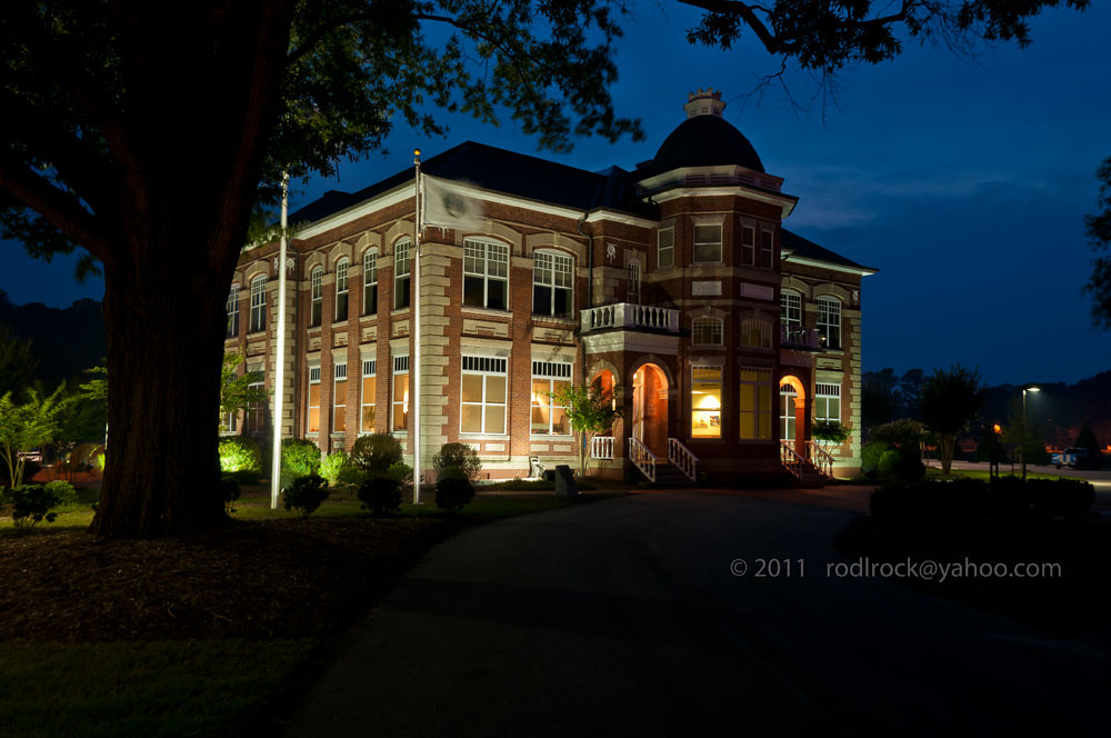 Zebulontownhall night in HDR Rodney Rock Flickr