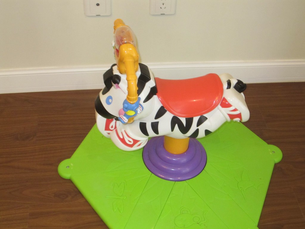 Fisher Price Bounce n Spin Zebra 300 rmb mms shanghai Flickr