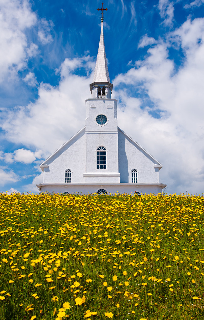 SteJeanned'arc church, Quebec, Canada (Explored) Flickr
