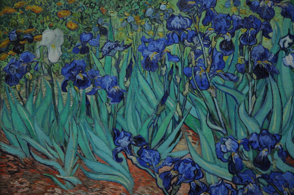 Irises Vincent van Gogh Jean Paul Getty Museum Flickr
