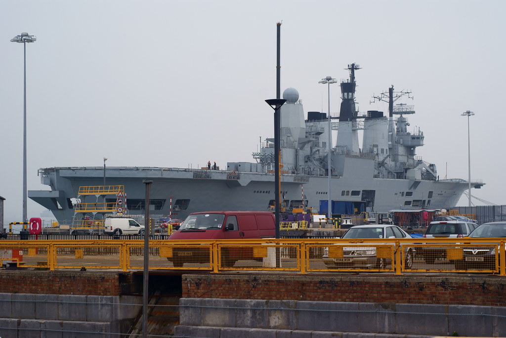 Ark Royal at Portsmouth The former HMS Ark Royal, recently… Flickr