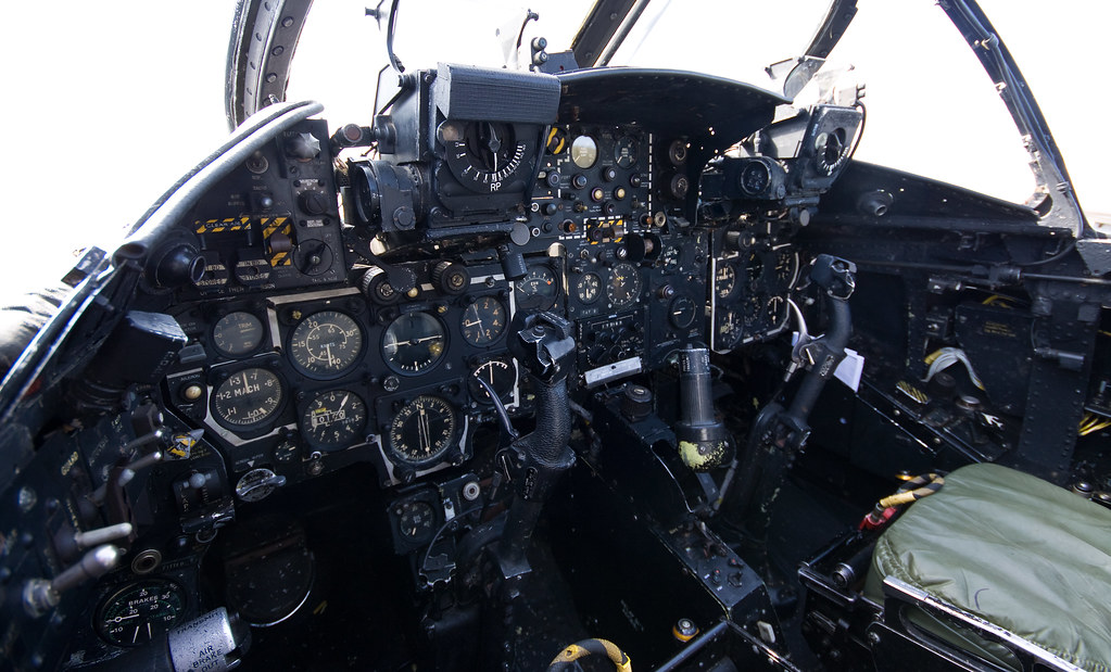 Hawker Hunter cockpit neillanwarne Flickr