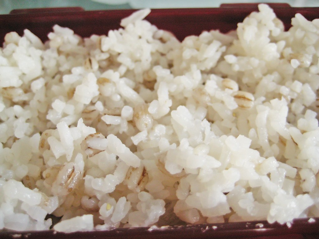 Rice with whole Barley White Rice cooked with whole Barley… Flickr