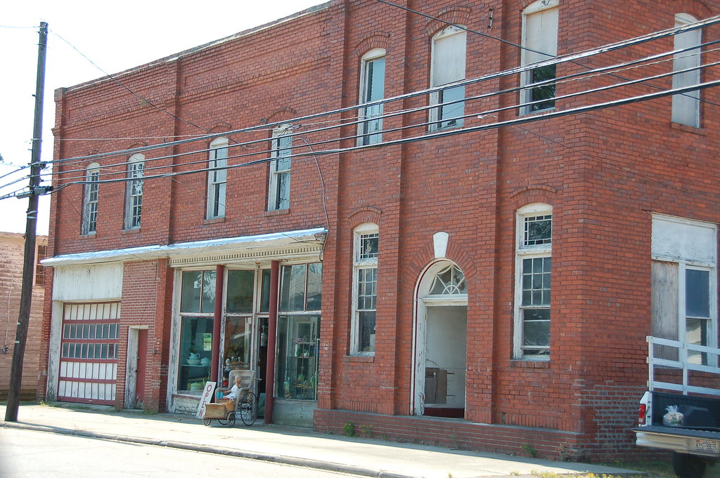Front of Old Stores In Powellsville NC Martha G. Price Flickr