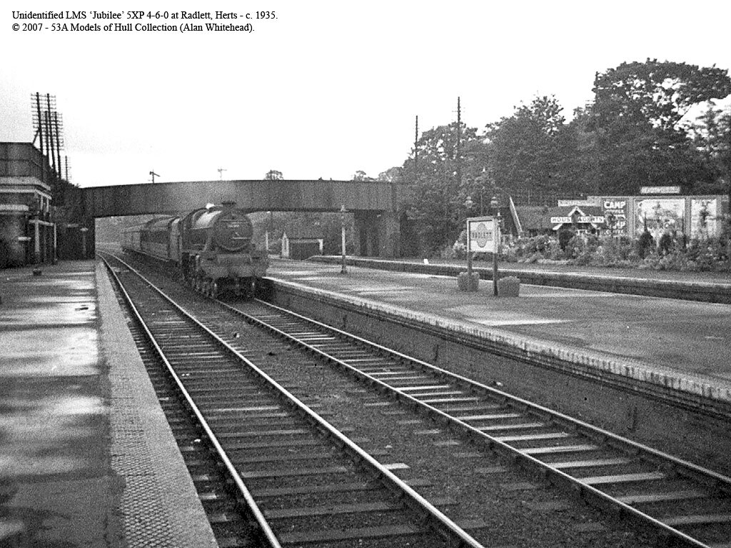 c.1935 Radlett, Hertfordshire. Unidentified Stanier LMS … Flickr