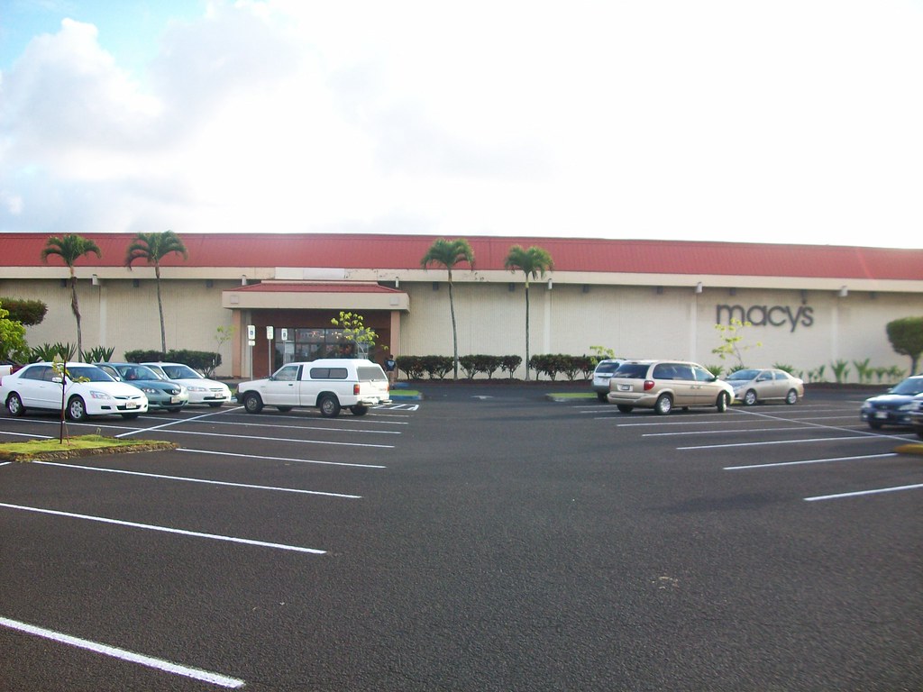 Macy's Lihue Hawaii Former Liberty House on Kauai, Septemb