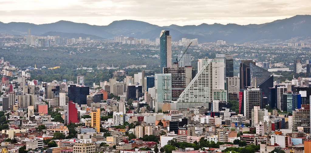 Mexico City Skyline View from Torre Latinoamericana Press … Flickr