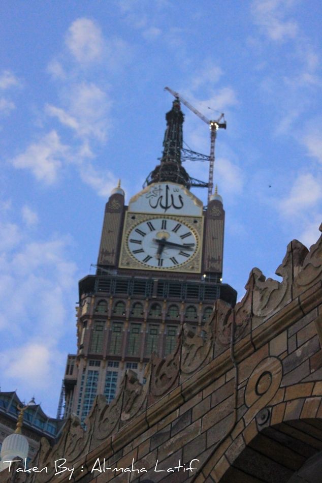 the biggest clock in the world " Makah " هالصوره إلتقطها ب… Flickr
