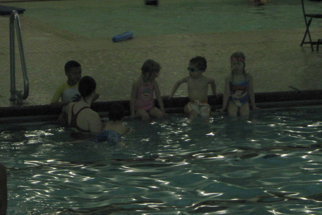 On the edge of the pool hope and megan Flickr