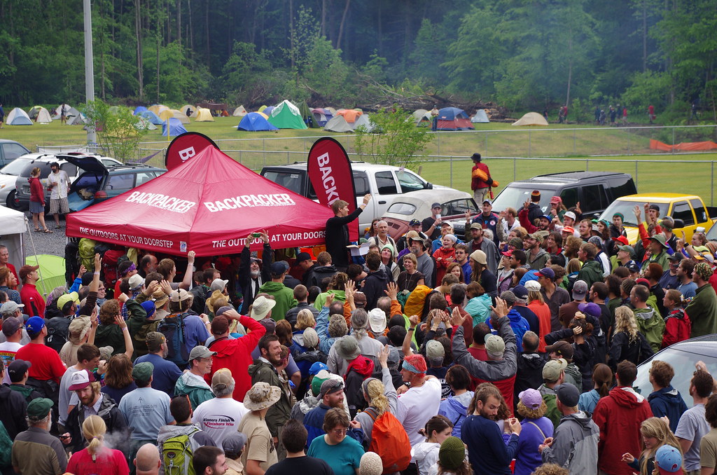 Trail Days 2011 Damascus, VA (11) Randy calls out the winn… Flickr