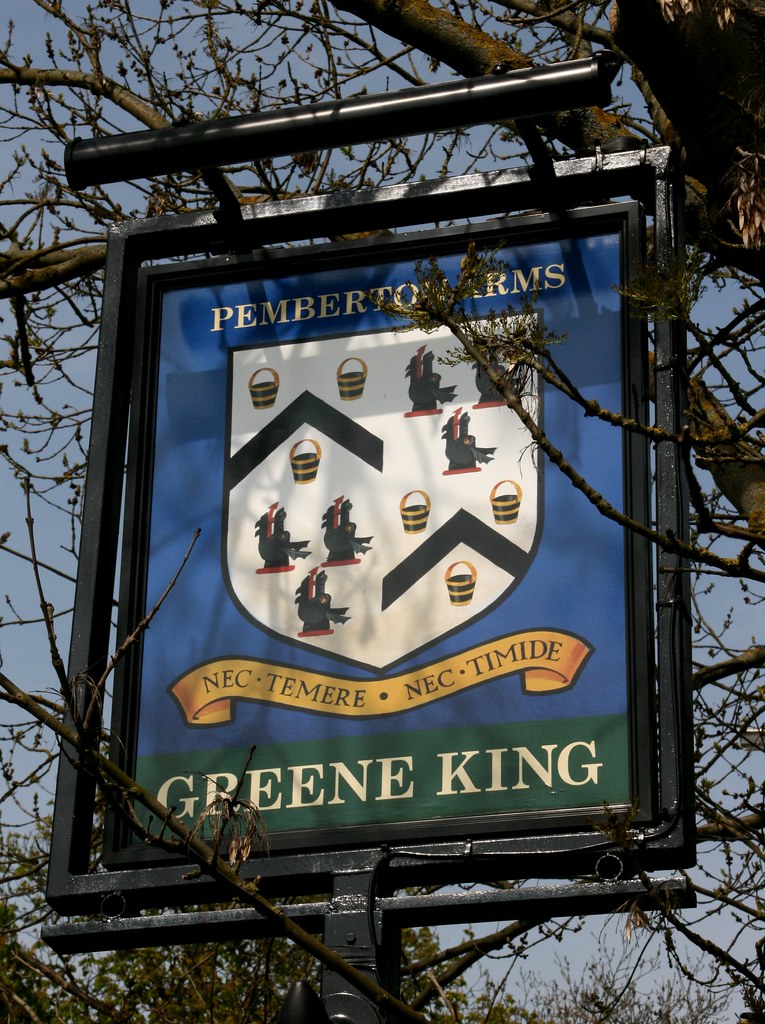 Pemberton Arms, Harston The Arms of the Pembertons of near… Flickr
