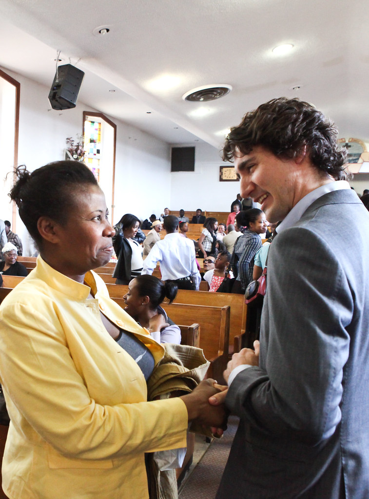 Église de Dieu D’outremont. Avr 10 2011. Justin Trudeau Flickr