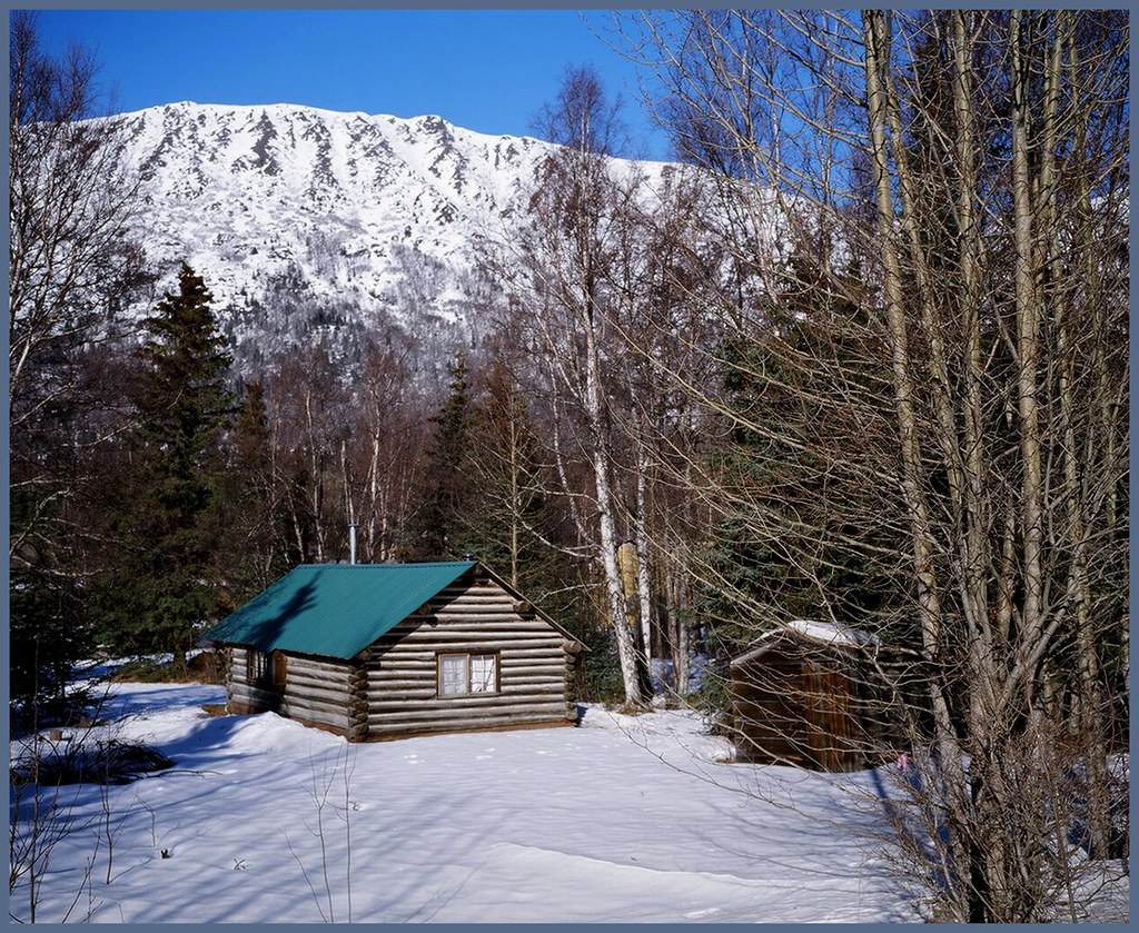 cooper landing cabin march '11. clark Flickr