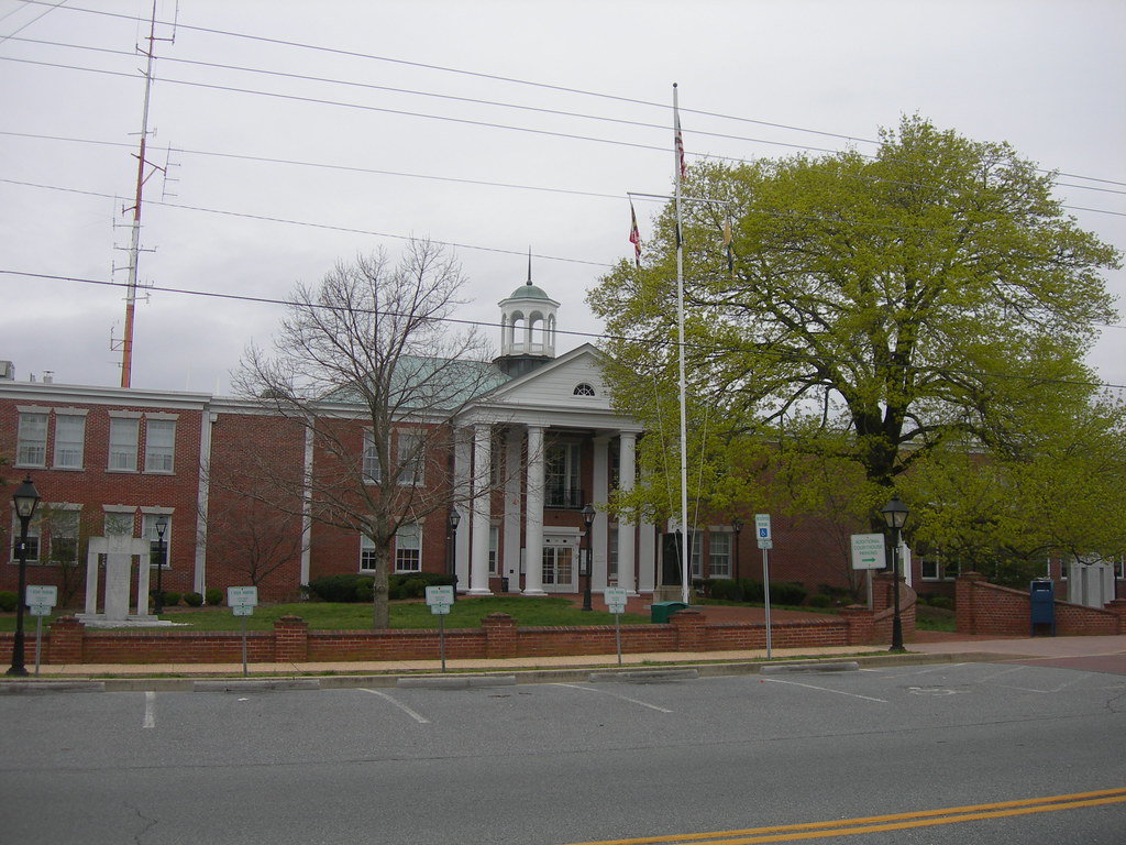 Calvert County Courthouse Prince Frederick, Maryland Const… Flickr