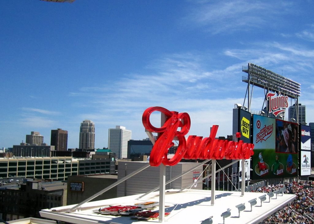 Budweiser Beer Deck, Target Field Laura Flickr