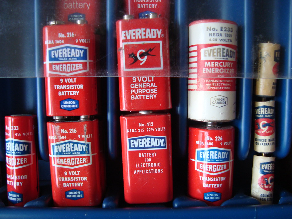 EVEREADY Batteries Photo + Battery Collection by Mark Meij… Flickr