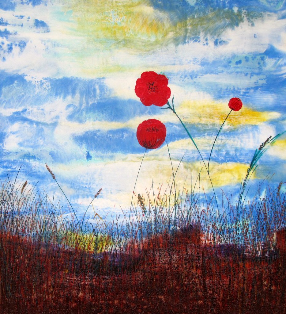Tranquility Encaustic Beeswax Painting Encaustic Beeswax… Flickr