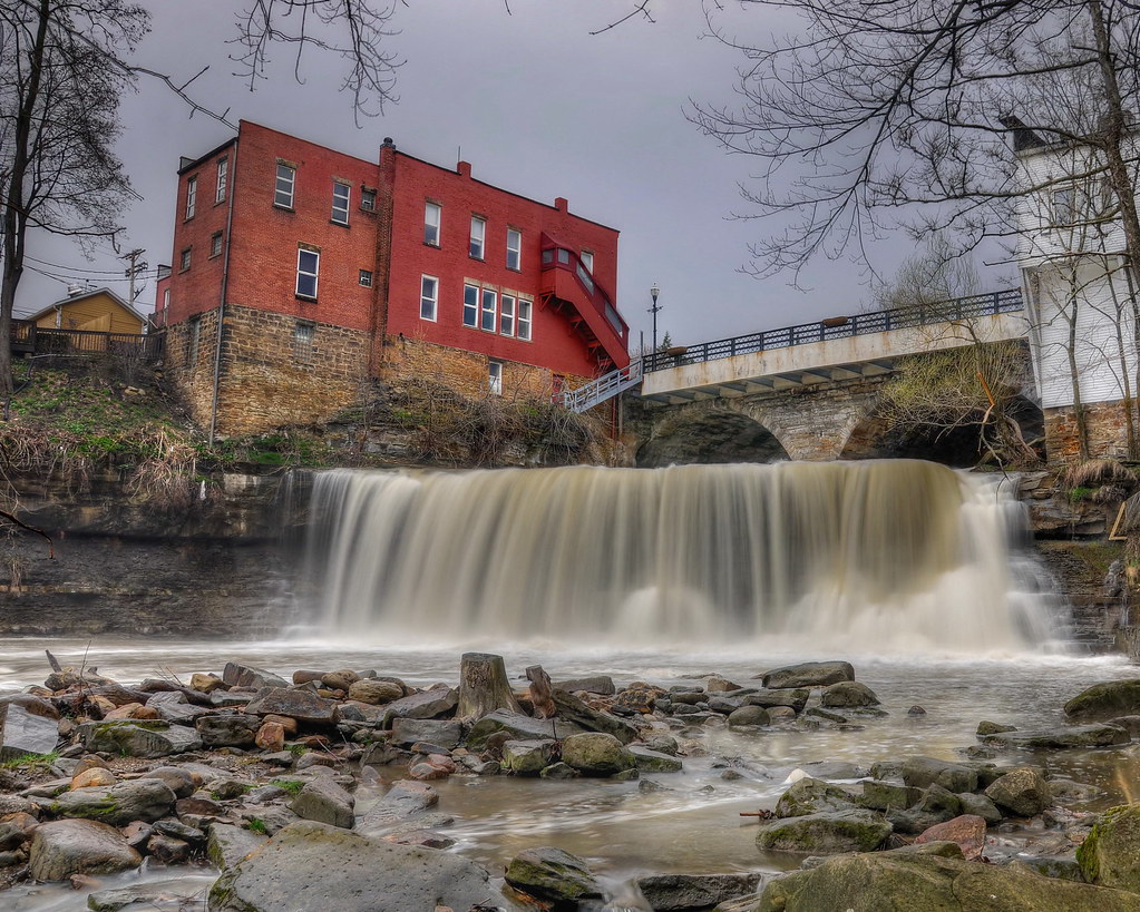 Chagrin Falls, Ohio. I would've liked to have gotten some … Flickr