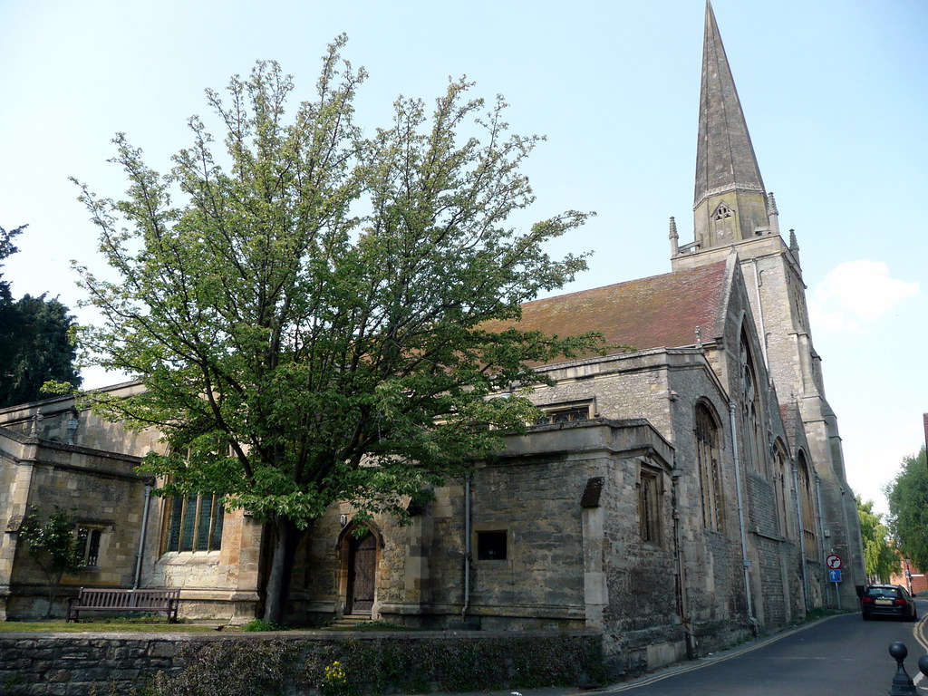 St Helens St Helen's, Abingdon. 13th century tower with st… Flickr