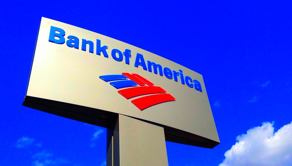 Bank of America Bank of America Sign. Pics by Mike Mozart … Flickr