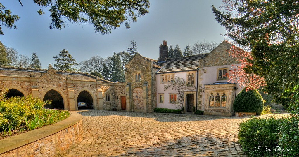 The Side Of Waddington Manor House Lancashire Happy At Last Flickr