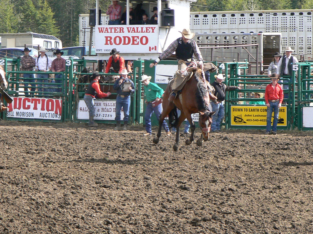 P1160817 (2) Saddle bronc riding at the Water Valley rodeo… nicepix25216 Flickr