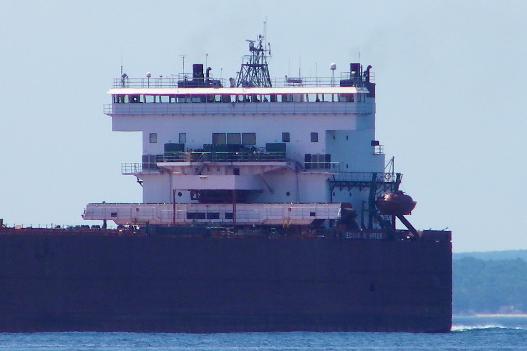 Edgar B. Speer (Great Lakes Fleet) Crossing the Straights … Flickr