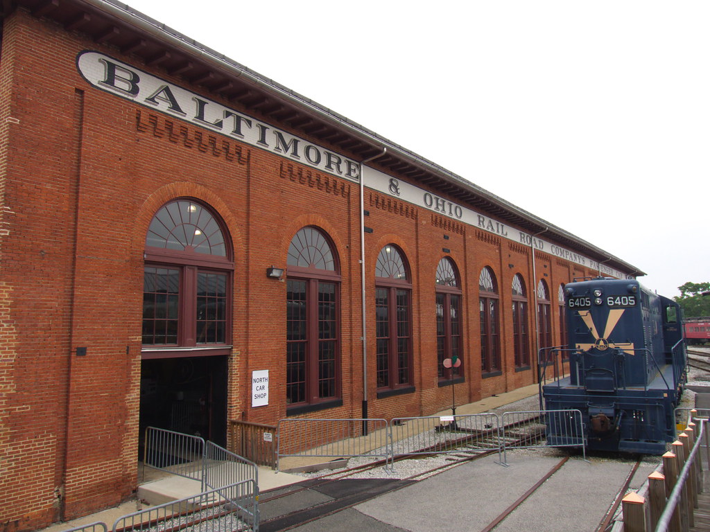P1060316 Exterior view of the former B&O Car Shop, with B&… Flickr