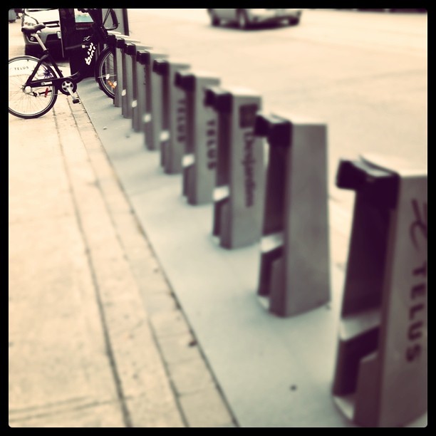 You can rent bikes in the city of Toronto. Such a cool con… Flickr