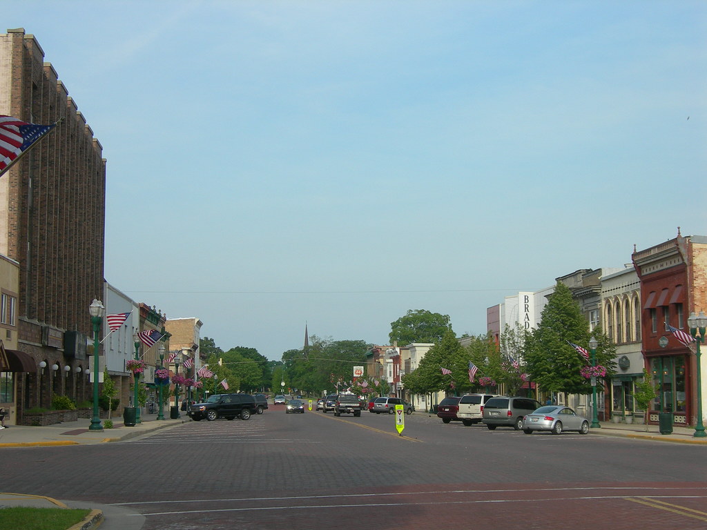 Delavan's Brick Street Delavan, Wisconsin The city council… Flickr