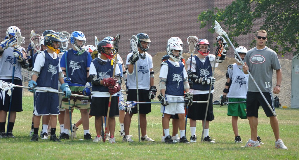 Joel white at millon lacrosse camp Mark Millon Flickr