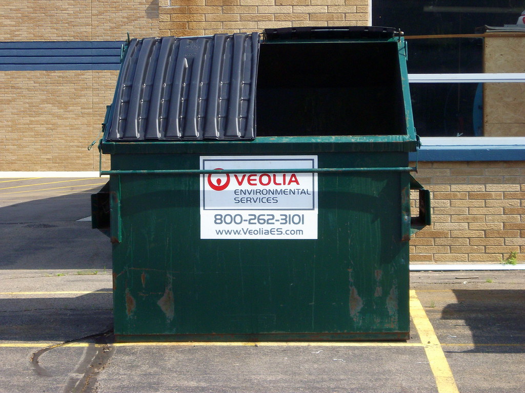 Veolia Dumpster. Mark Flickr