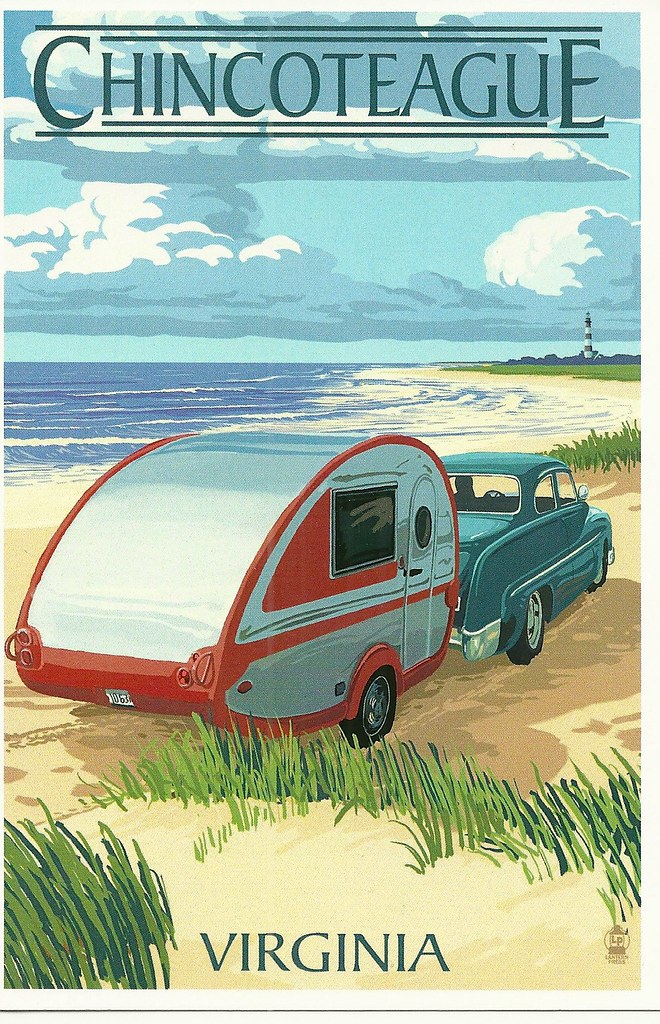 Chincoteague Retro Camper Virginia Texas Gardenlizard Flickr