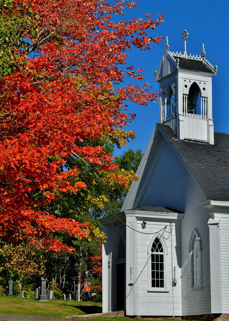 St. Peter's Church in Upper Nova Scotia Flickr