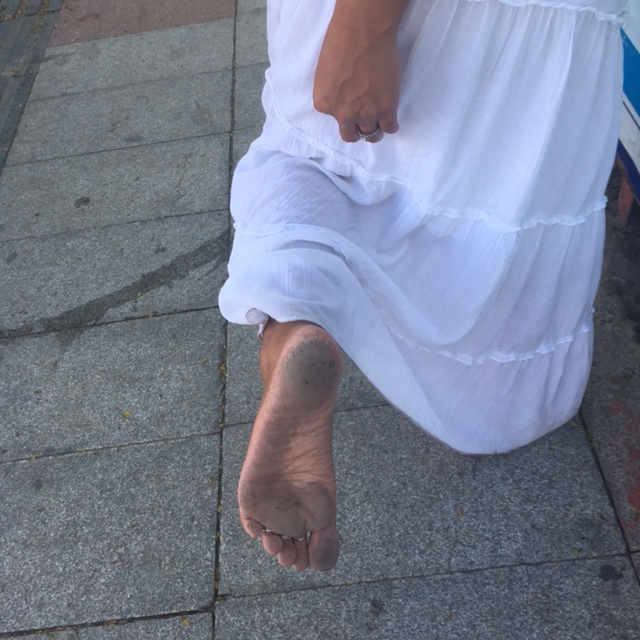 My soles still sores after long hours of walking pinay barefoot Flickr