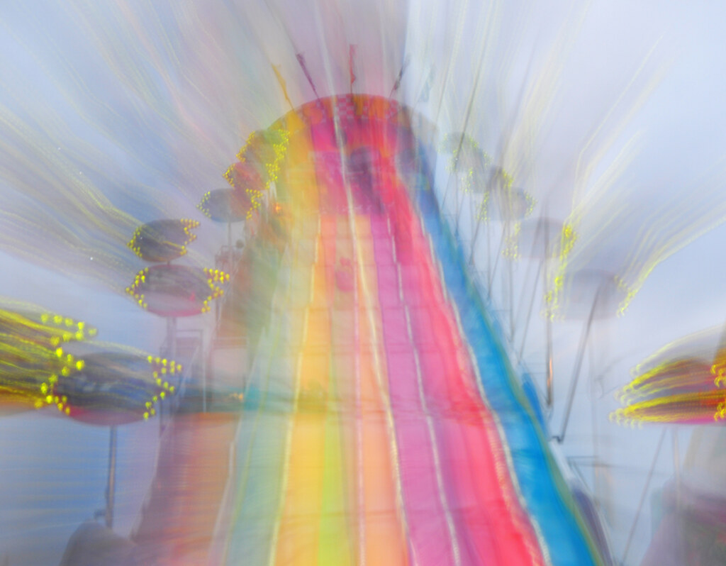 The Electric Slide This is a very tall and colorful slide … Flickr