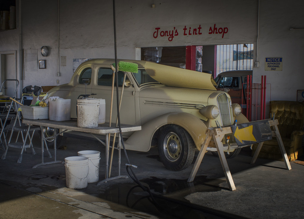 Tony's Tint Shop Porterville, California Richard Harrison Flickr