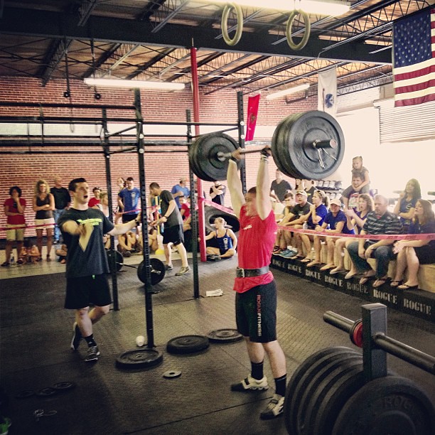 Harry throws up 255 thrusters x2. Like no big deal. Flickr