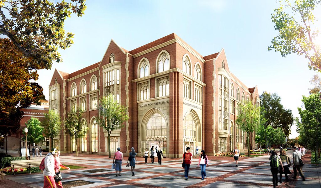 Wallis Annenberg Hall Construction also advanced on Wallis… Flickr