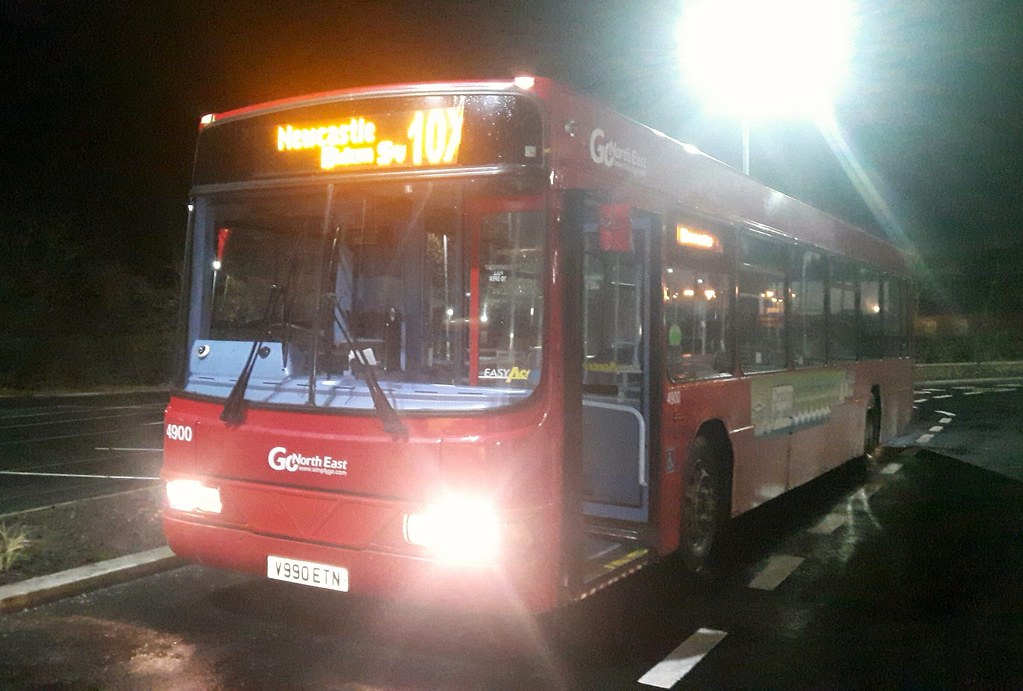 Go North East 4900 at Hexham Bus Station on service 10X. Flickr