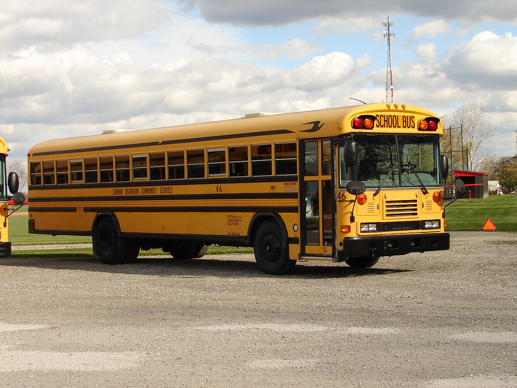 SunmanDearborn Community Schools 46 (2) Bus lot Sunman,… Flickr