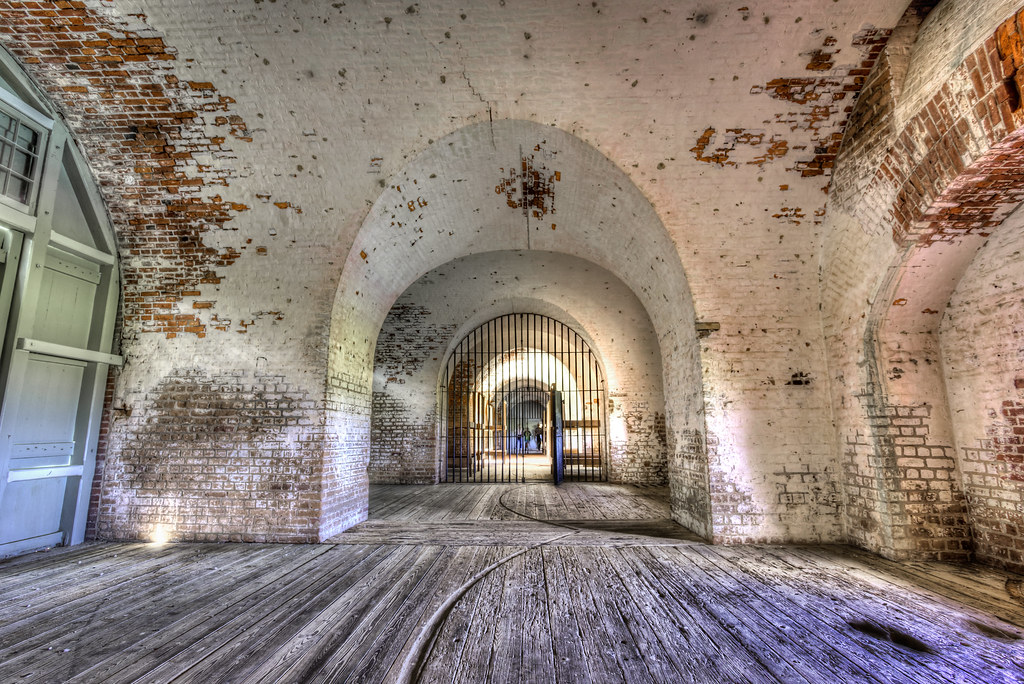 Inside_Fort_Pulaski Fort Pulaski in Savannah, GA HDR edite… Flickr