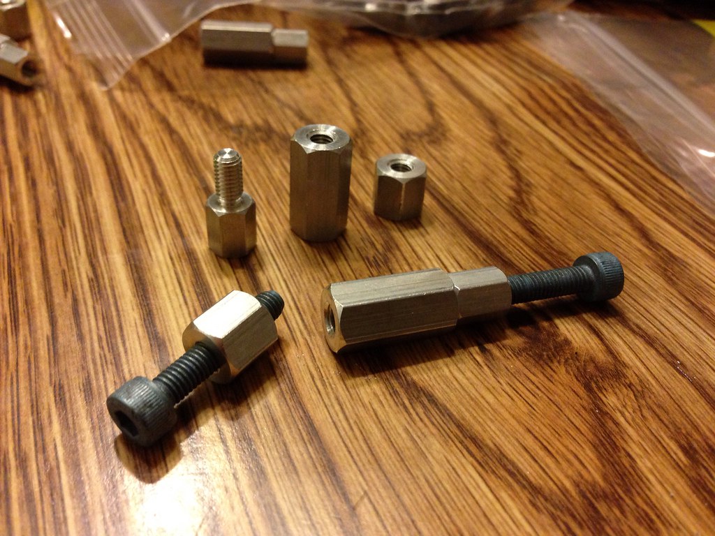 Spacer Hardware Need to make a 30mm spacer for the wider … Flickr